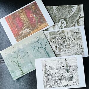 NEW 101 Dalmatians Classic Disney Set of 5 Postcards